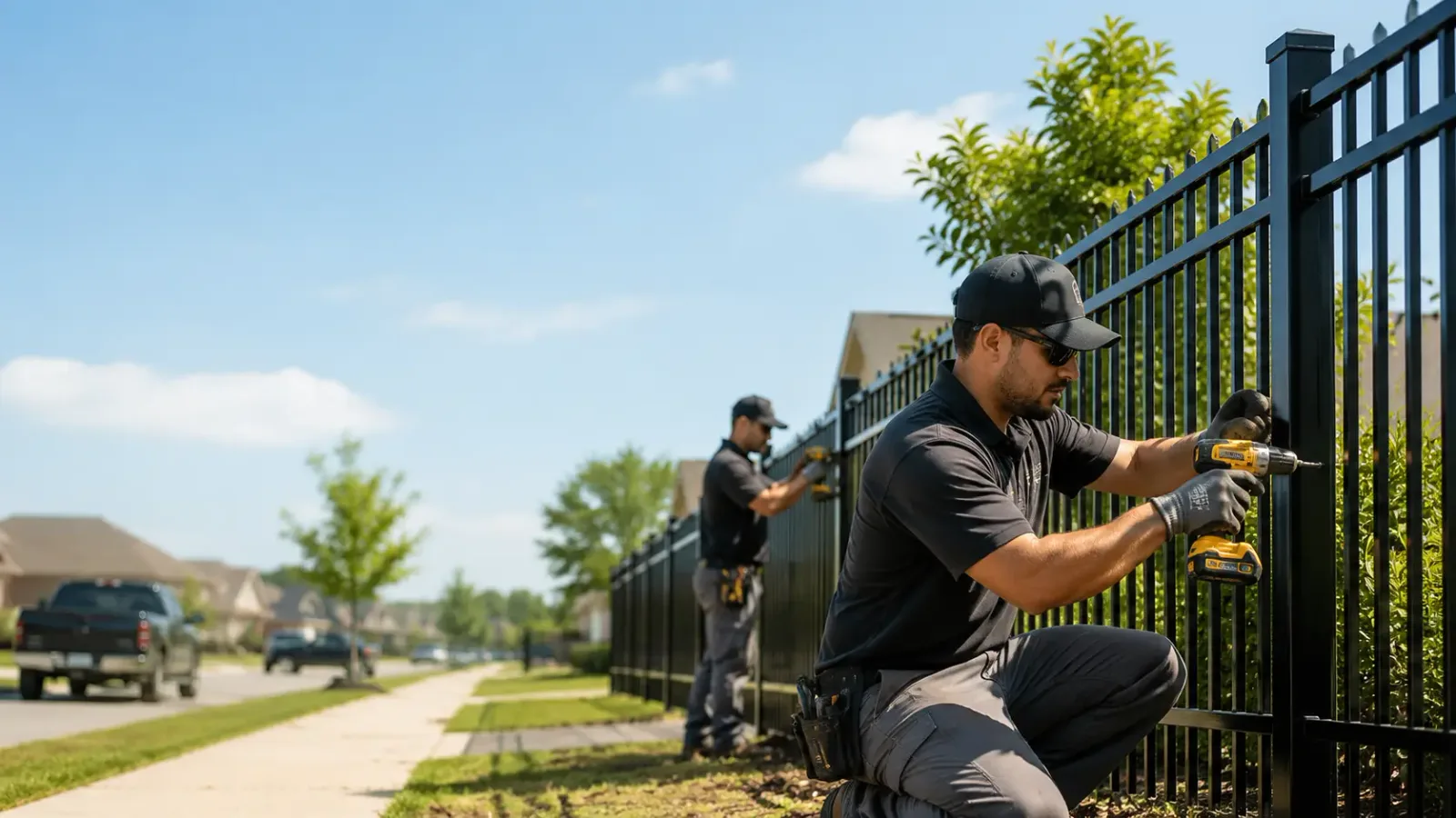 Metal Fence Installation in Center, TX